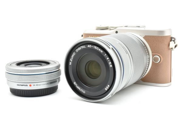 オリンパス OLYMPUS PEN E-PL9 ダブルレンズキット SDカード?ガイドブック付き ＃3110