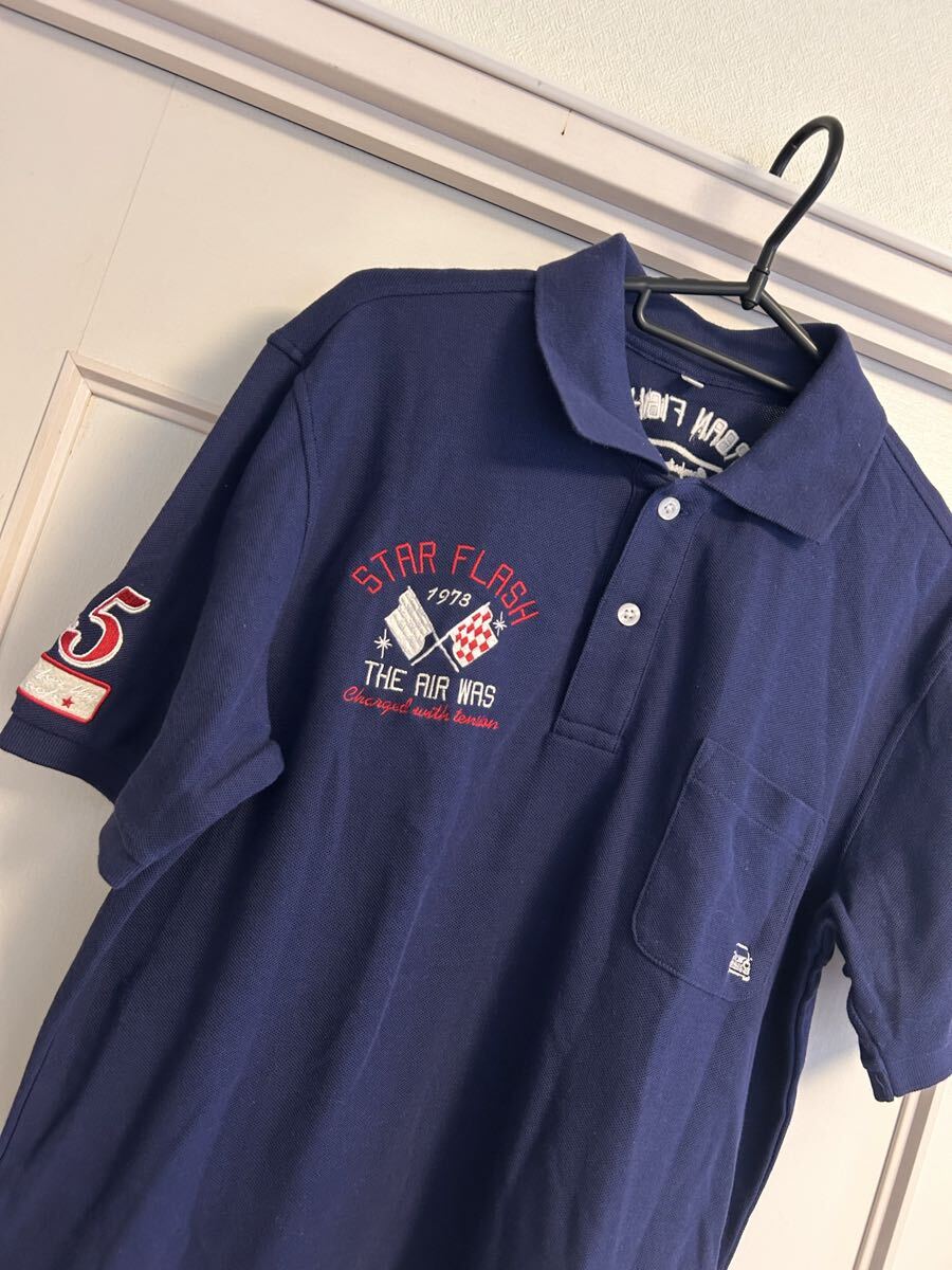 メンズ 半袖ポロシャツ☆中古品L_画像2