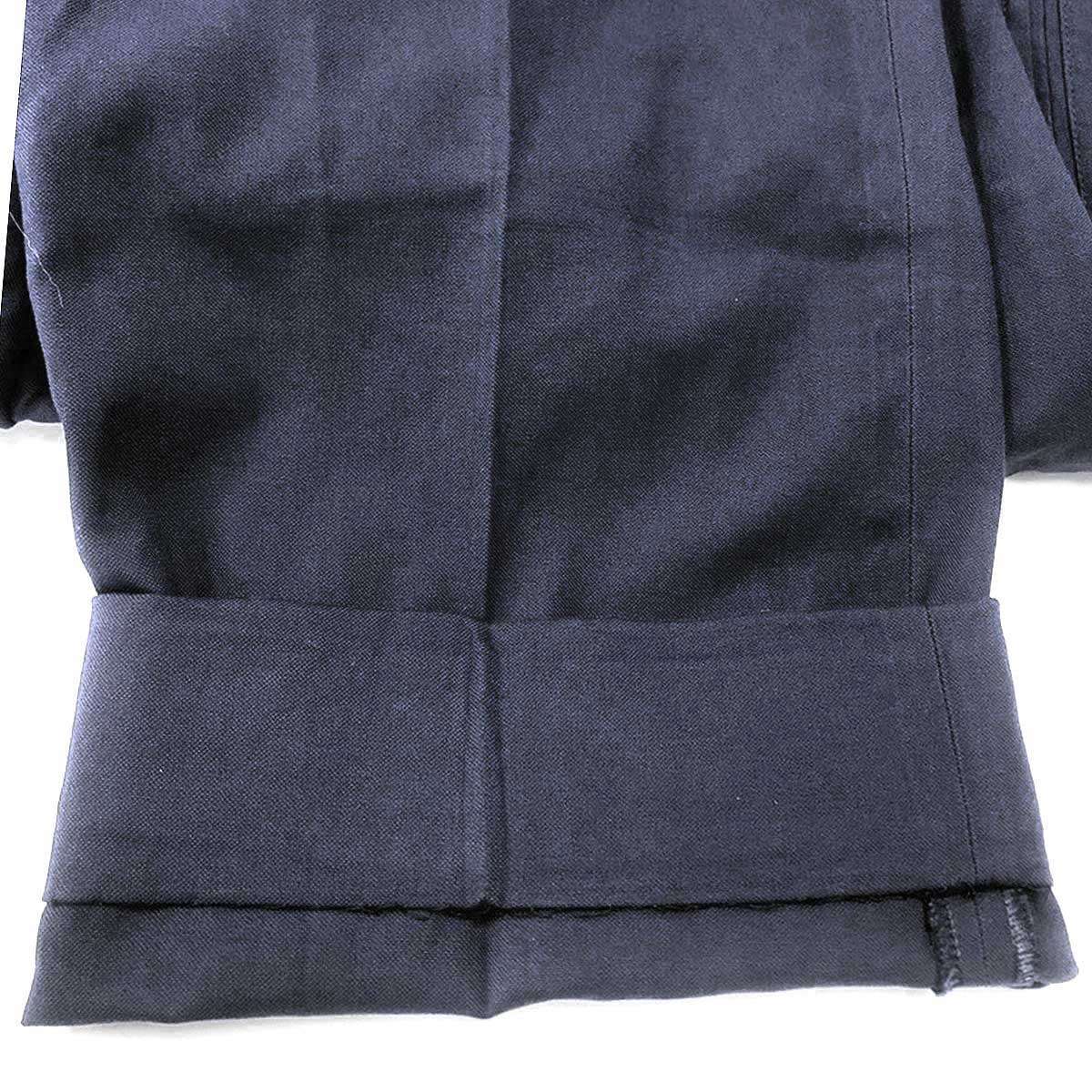 Maison Margiela14 メゾン マルジェラ 13SS コットンスラックスパンツ S30KA0308 ネイビー 46 IT436WGUNYRS_画像6