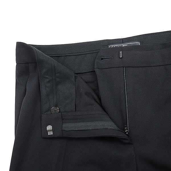 Salvatore Ferragamo Salvatore Ferragamo шерсть стрейч слаксы брюки черный 42 IT5QBDVR3XES