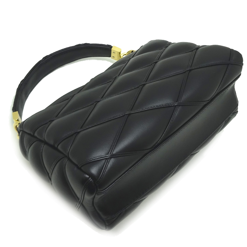 [ Гиндза магазин ]LOUIS VUITTON LV Louis * Vuitton maru ta-juGO-14 MM M22891 сумка на плечо овечья кожа nowa-ru( черный ) DH89070