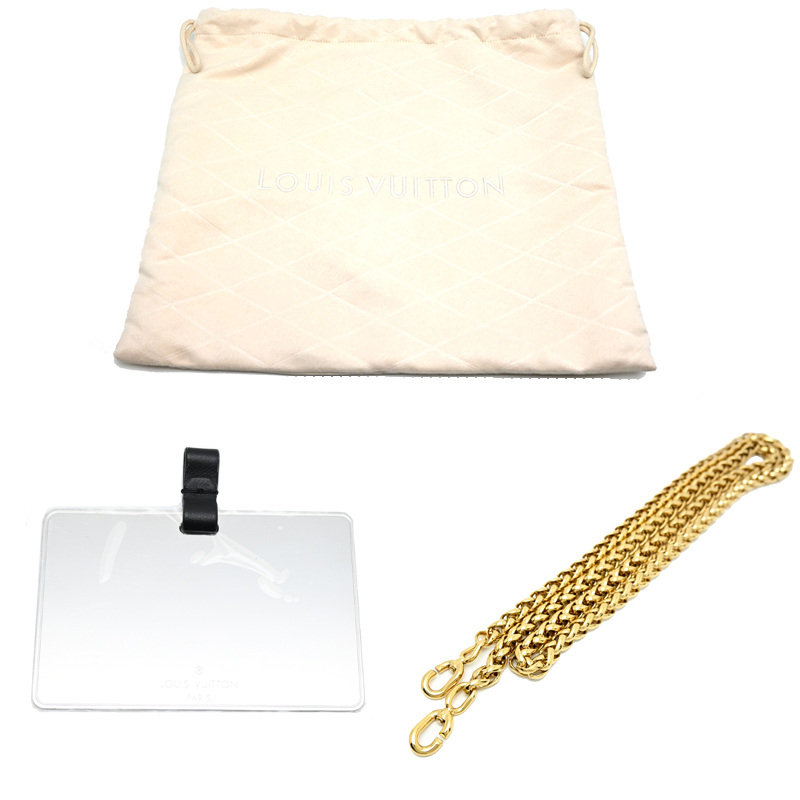 [ Гиндза магазин ]LOUIS VUITTON LV Louis * Vuitton maru ta-juGO-14 MM M22891 сумка на плечо овечья кожа nowa-ru( черный ) DH89070