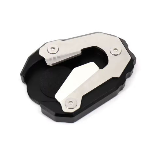 トライアンフ タイガー900 ラリープロ 2021 サイドスタンド 延長プレート アルミ製 ブラック_画像6