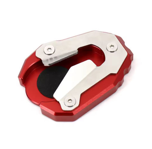 トライアンフ タイガー900 ラリープロ 2021 サイドスタンド 延長プレート アルミ製 ブラック_画像8