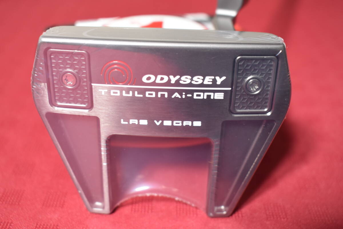 ★日本仕様 未使用品★キャロウェイ オデッセイ TOULON Ai-ONE トゥーロン LAS VEGAS ラスベガス H1 34インチ ヘッドカバー付屬 限定品
