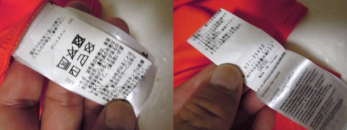 リンドバーグ●バッグロゴ●半袖●ストレッチ素材●オレンジ●サイズ/Ｓ/レギュラーフィット●㈱グリップインターナショナル●正規品●美品_画像10