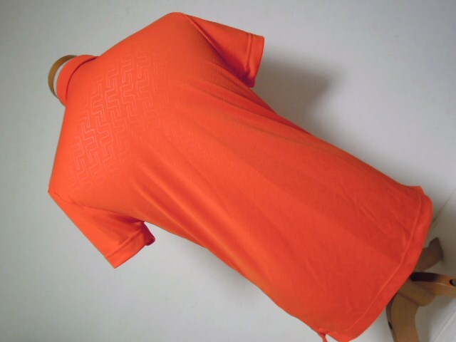 リンドバーグ●バッグロゴ●半袖●ストレッチ素材●オレンジ●サイズ/Ｓ/レギュラーフィット●㈱グリップインターナショナル●正規品●美品_画像3
