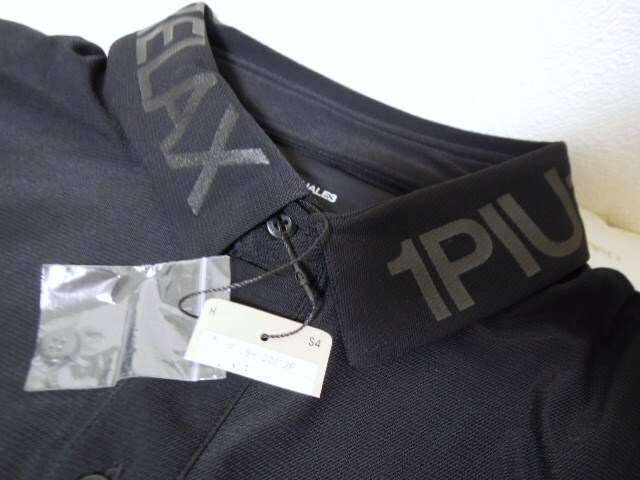 1PU1UGUALE3●relax●ウノピュウーノウグァーレトレ●半袖●大人ゴルファー●デザインウエアー●人気のブラック●サイズL●未使用_画像7