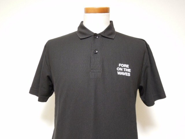 Pacific Golf CLUB●パシフィック ゴルフクラブ●半袖●ポロ●バックプリント●ブラック●サイズM●超美品_画像4