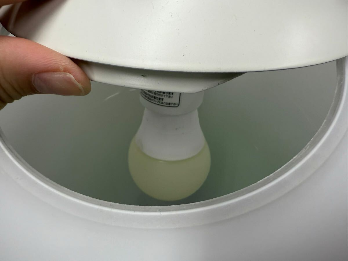 ?G9882 美品　村上工作所　Ball Grass ペンダントライト　W-7103 WH?