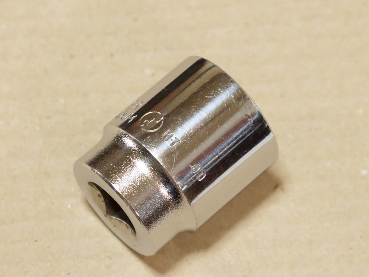 LOBSTER 27 mm 差込角 12.7 mm 1/2 inch 旧ロゴ 12角 ソケット 検) ロブスター ロブテックス エビ KTC B4-27W B4-27 TONE トネ 4D-27_画像4