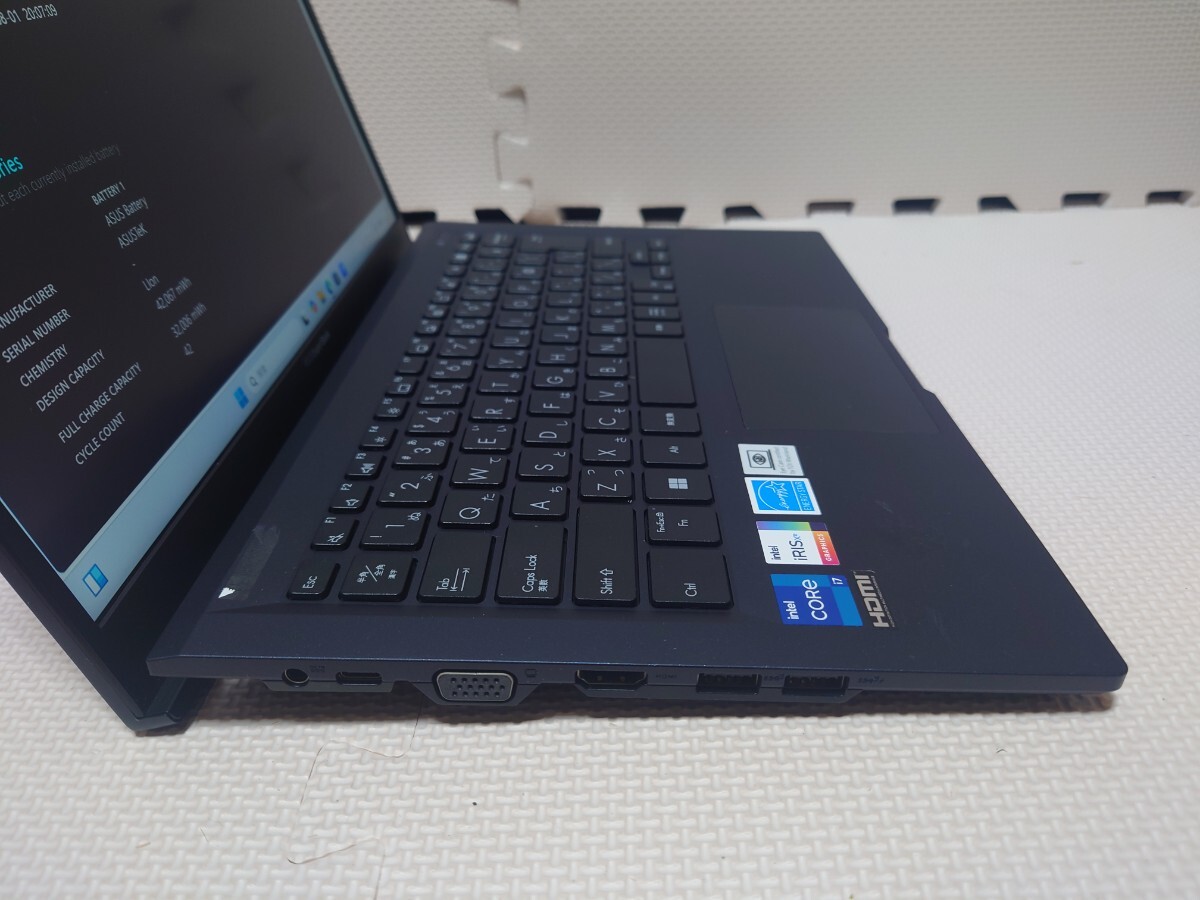 美品/ASUS Expertbook B1/i7-1165G7/16・512G ASUS - 美品/ASUS