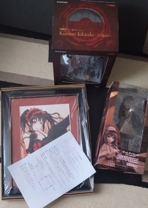 時崎狂三 フィギュア 特大アクリルスタンド キャラファイングラフ セット まとめ売り デート・ア・ライブ グッズ アニメ セット フィギュア_画像1