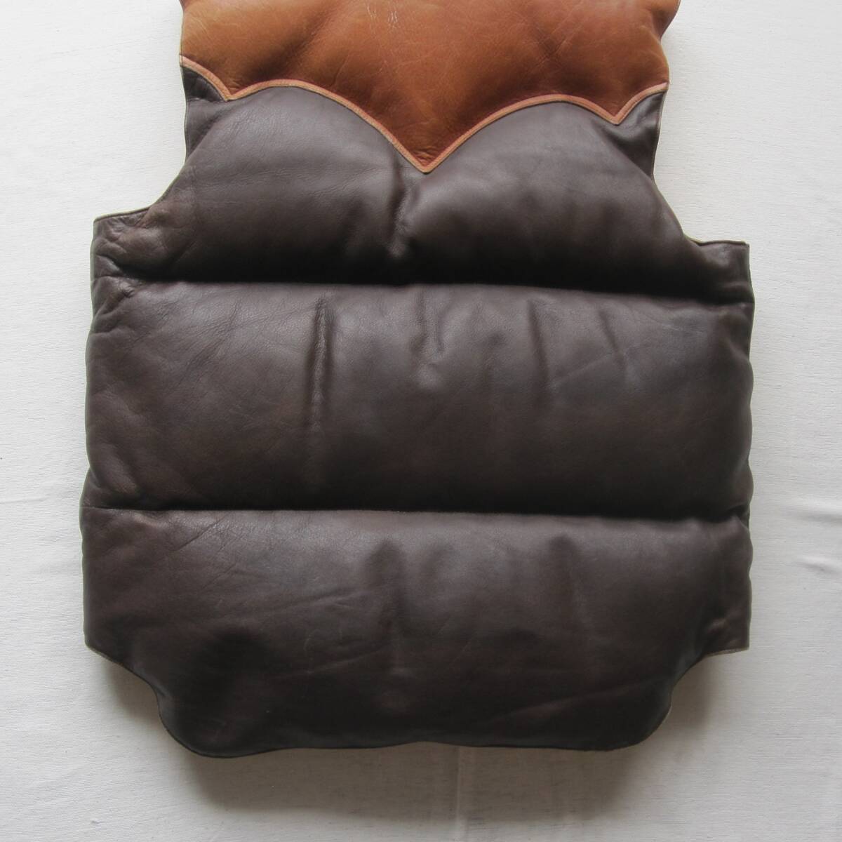 70s ロッキーマウンテン ダウンベスト (42) オールレザー ROCKY