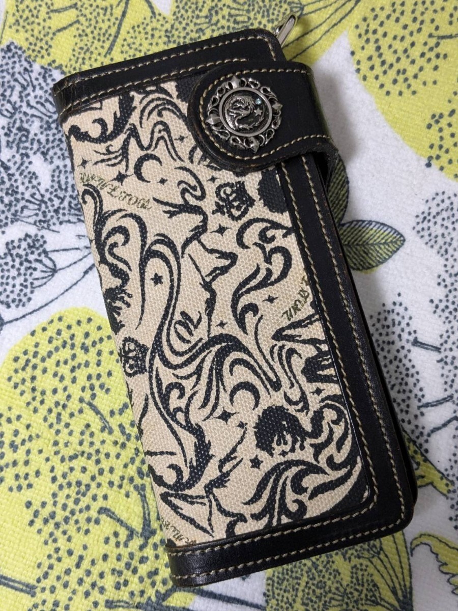 WOLFMAN B.R.S ウルフマン　バイカーズウォレット　ライダースウォレット　ロングウォレット　長財布　財布_画像3