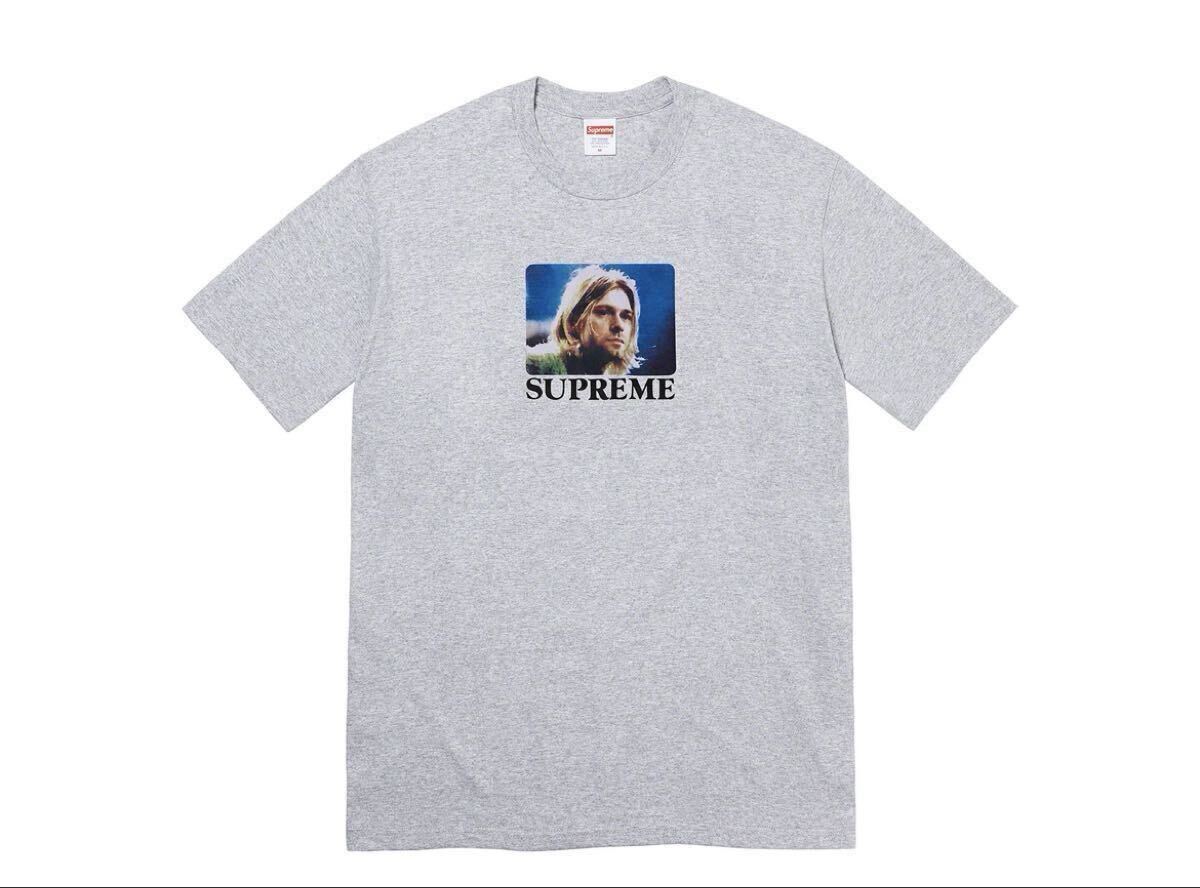 Supreme Kurt Cobain Lサイズ グレー Yahoo!オークション - Supreme 23SS week1 Kurt Cobain Tee