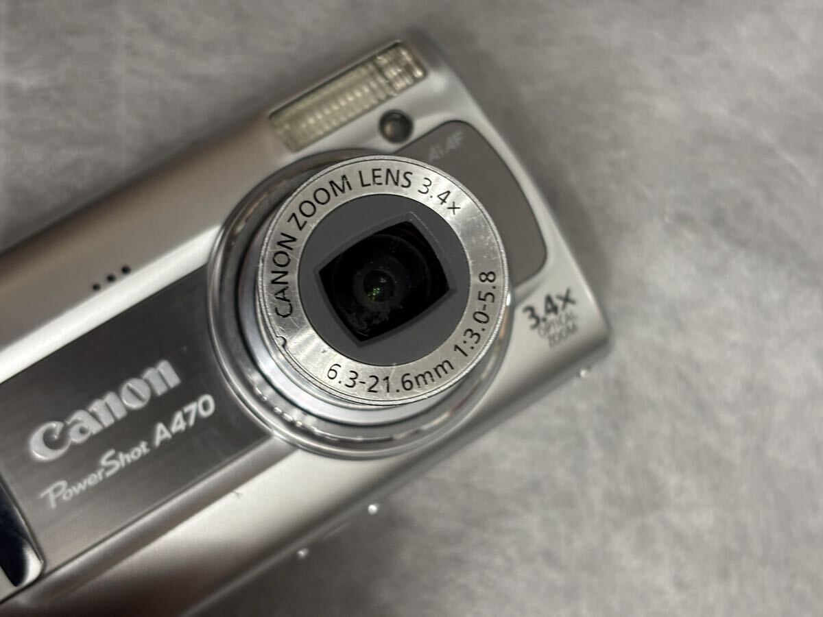 コンパクトデジタルカメラ　Canon PowerShot A470 8312