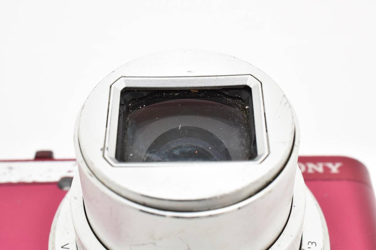 SONY ソニー Cyber-shot DSC-WX500 ブラック デジタルスチルカメラ レッド ジャンク_画像8