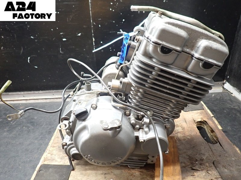 専用ページ　同梱 同梱不可】 H1R7-0730 カワサキ スーパーシェルパ 実動 エンジン