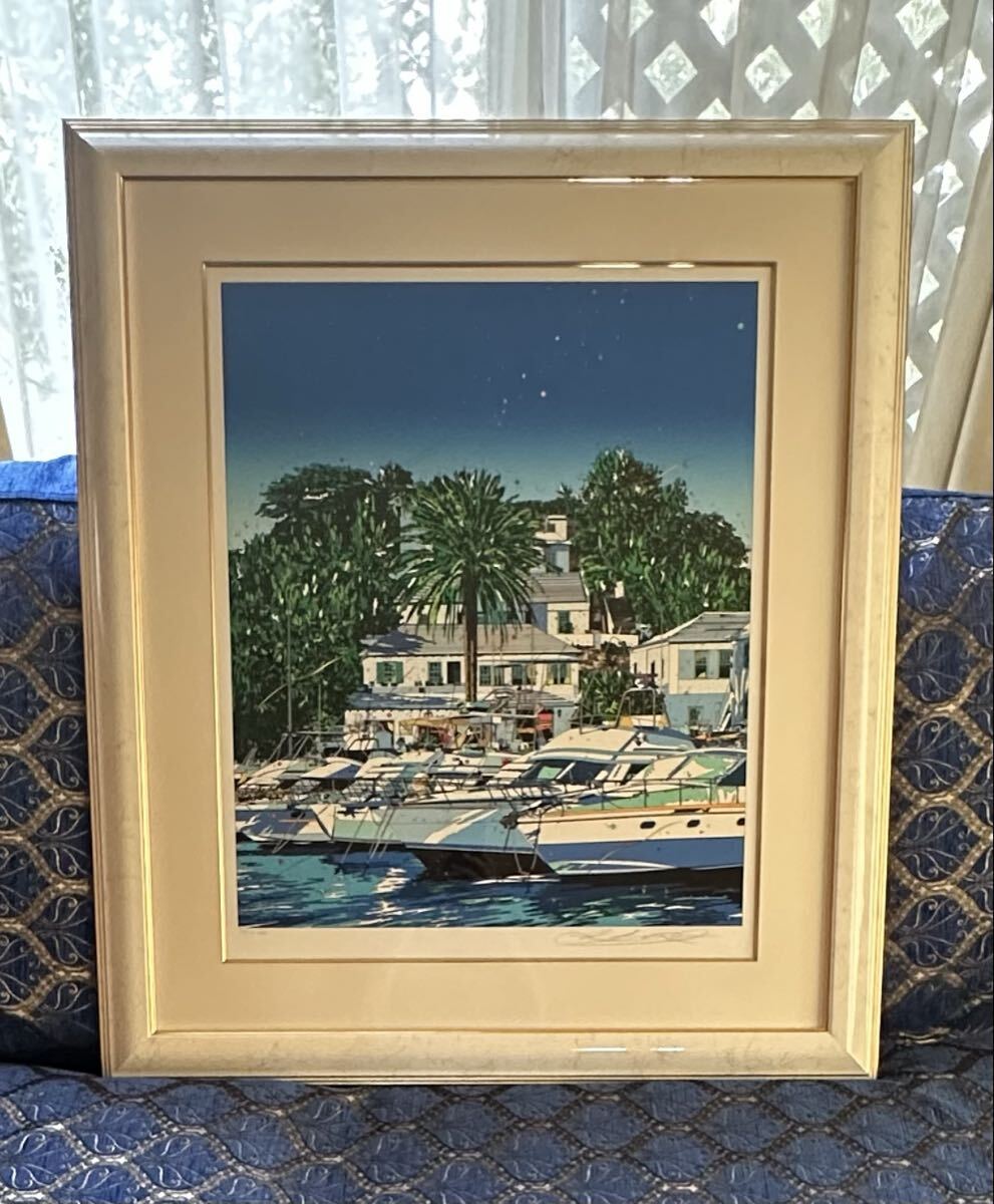 松樹路人、裸婦習作、希少・大判画集画、新品高級額・額装付、状態良好 松樹路人希少画集より、新品高級額・額装付、大判、状態良好