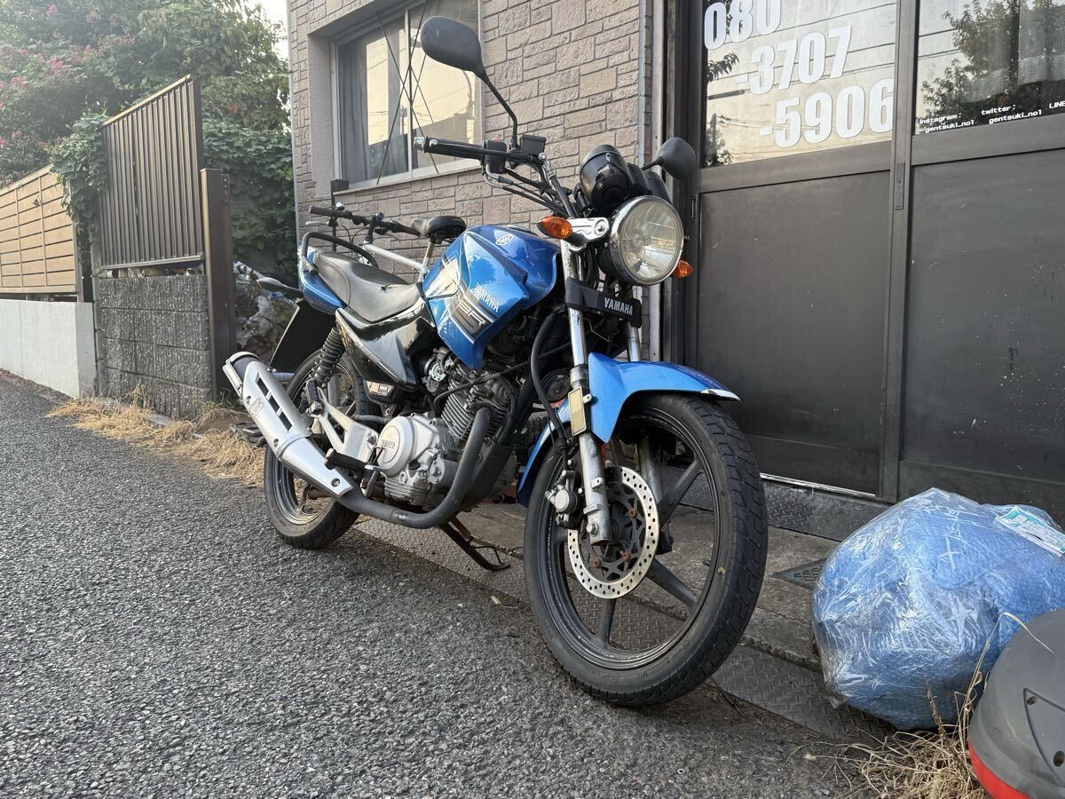 YAMAHA ヤマハ YBR125 実働 書類あり 検)YB125 GN125 EN125 LY125 フェザー125
