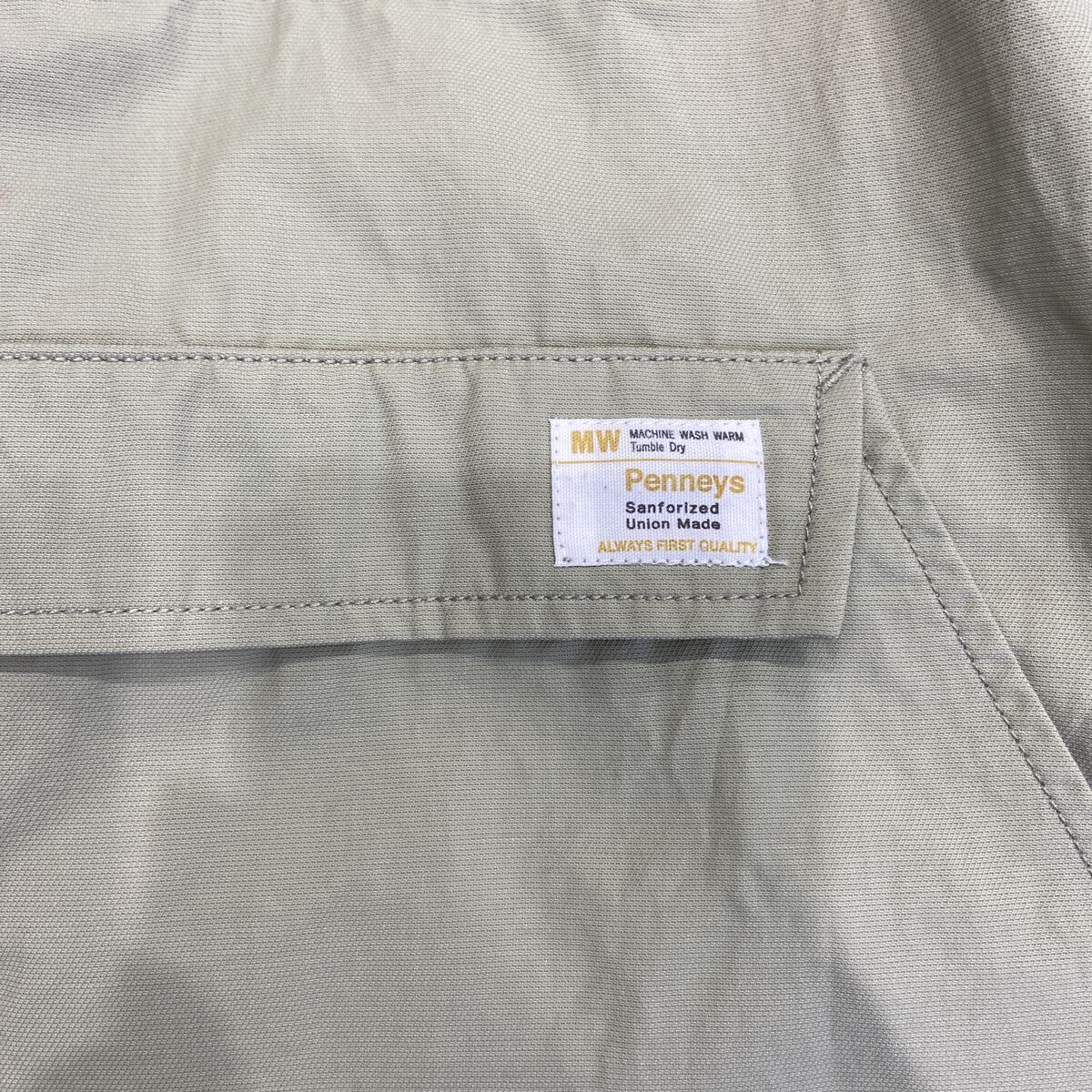 【PENNY'S ペニーズ】アノラックパーカー ジャケット カーキ ロクヨン Lサイズ コットン 2508oki t_画像3