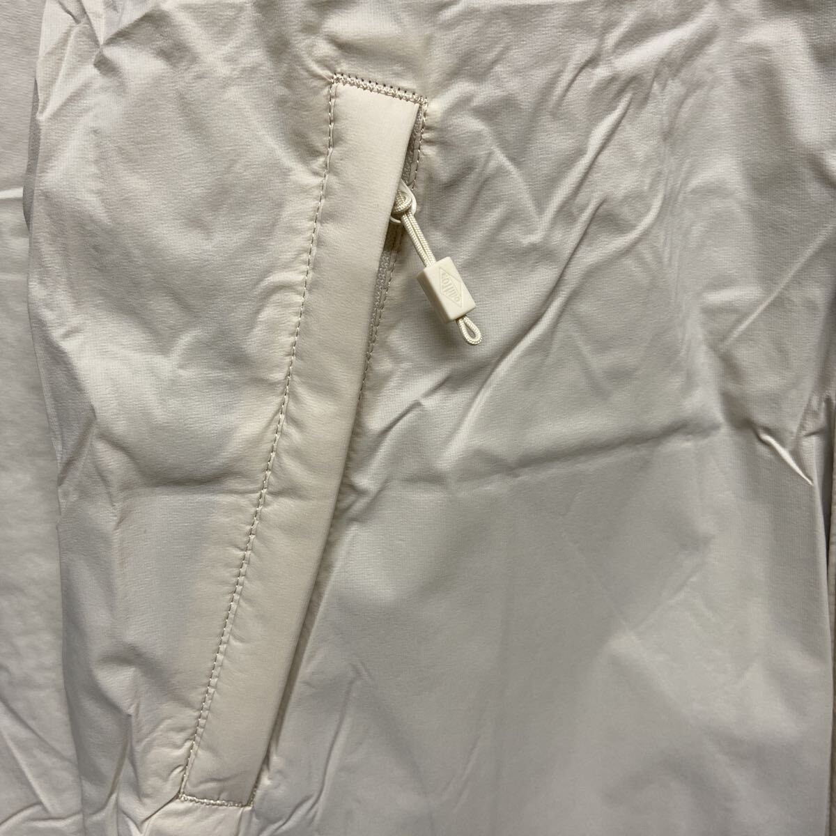 【DANTON ダントン】DT-A0110 SBT ジャケット ナイロンジャケット ベージュ Mサイズ ナイロン 収納付き 2508oki t_画像4