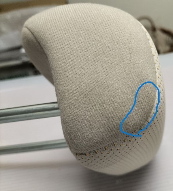 ★　スバル　ステラ　RN1　ヘッドレスト　後ろ左右　リヤ左右セット　★　純正中古部品　　自管理5ta259_画像5