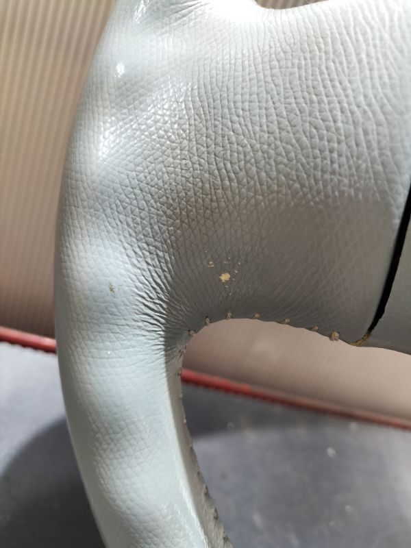 ★ 日産 マーチ YK12 ハント゛ル ステアリングホイール ★ 純正中古部品 自管理5ta248 48430-CT011_画像5