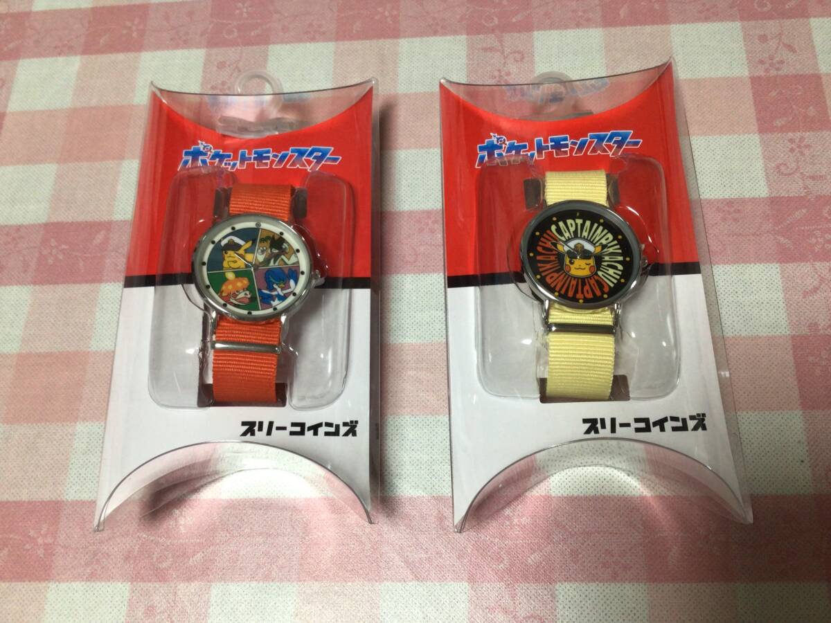 新品 未開封 ポケットモンスター腕時計 スリーコインズ