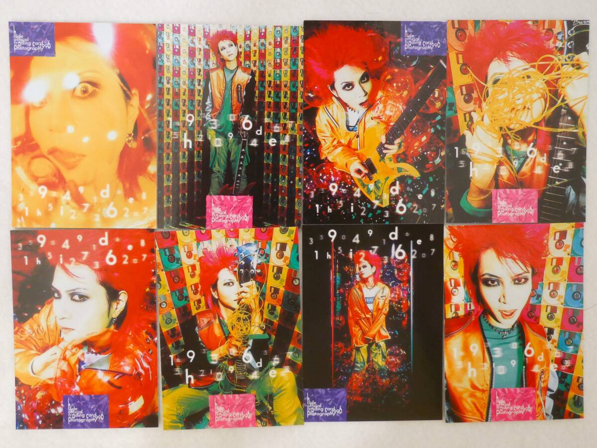 ■X JAPAN ヒデ◇hide オフィシャルトレーディングカード【78枚 ダブリなし】■