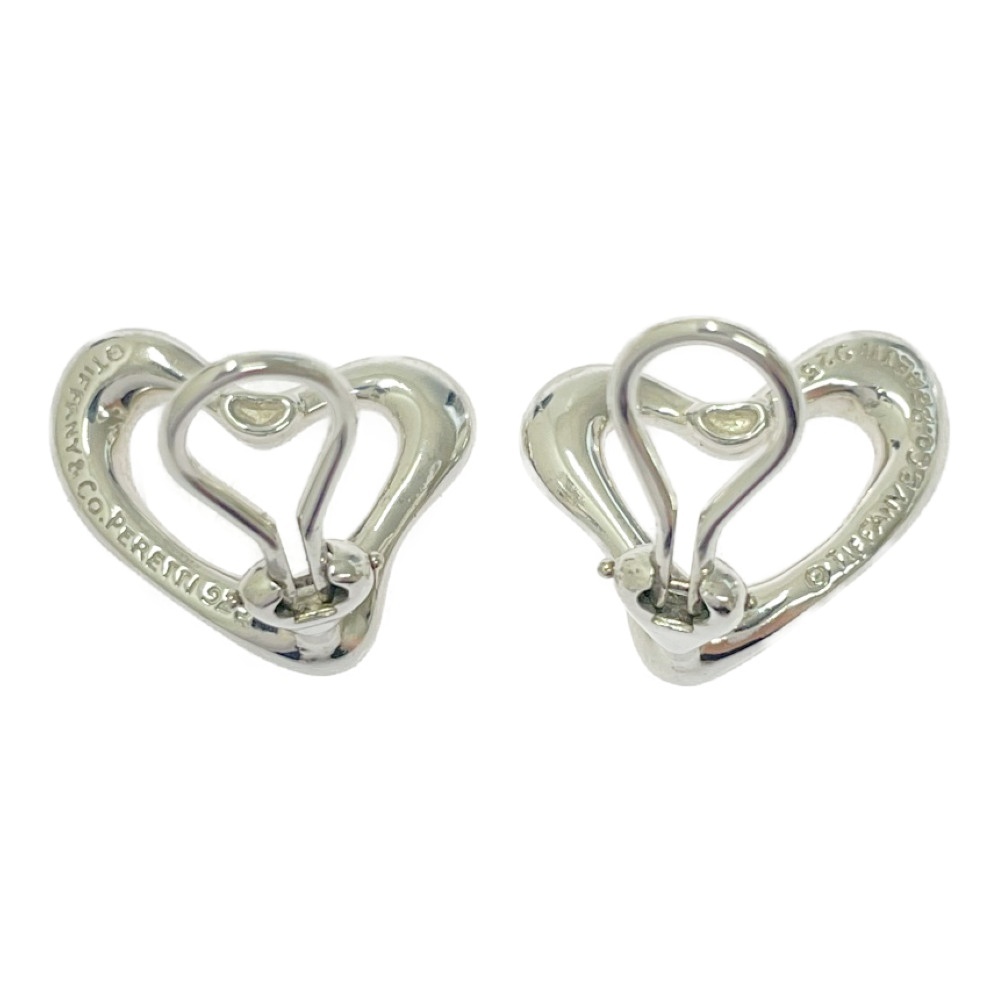 TIFFANY&Co. ティファニー シルバー オープンハート イヤリング 10.4g 925刻印 434875 イヤリング_画像5