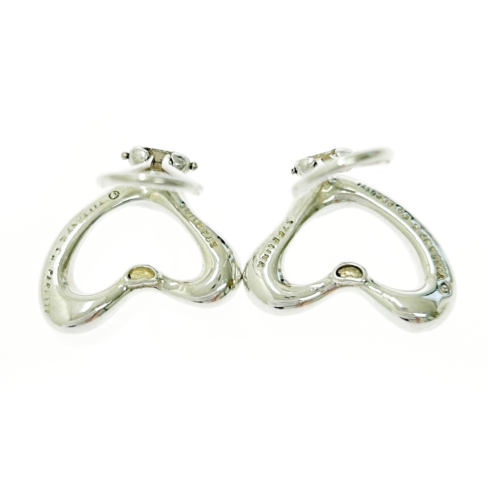 TIFFANY&Co. ティファニー シルバー オープンハート イヤリング 10.2g 925刻印 426908 イヤリング_画像6