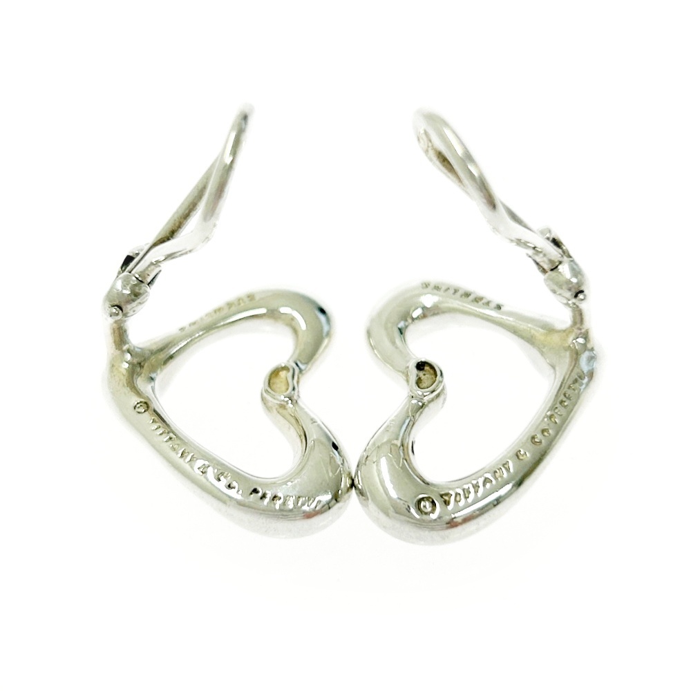 TIFFANY&Co. ティファニー シルバー オープンハート イヤリング 10.2g 925刻印 426908 イヤリング_画像7