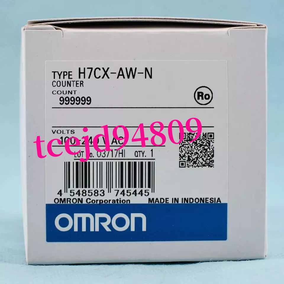 新品に近い OMRON/オムロン H7CX-AW-N 電子カウンター 保証付き