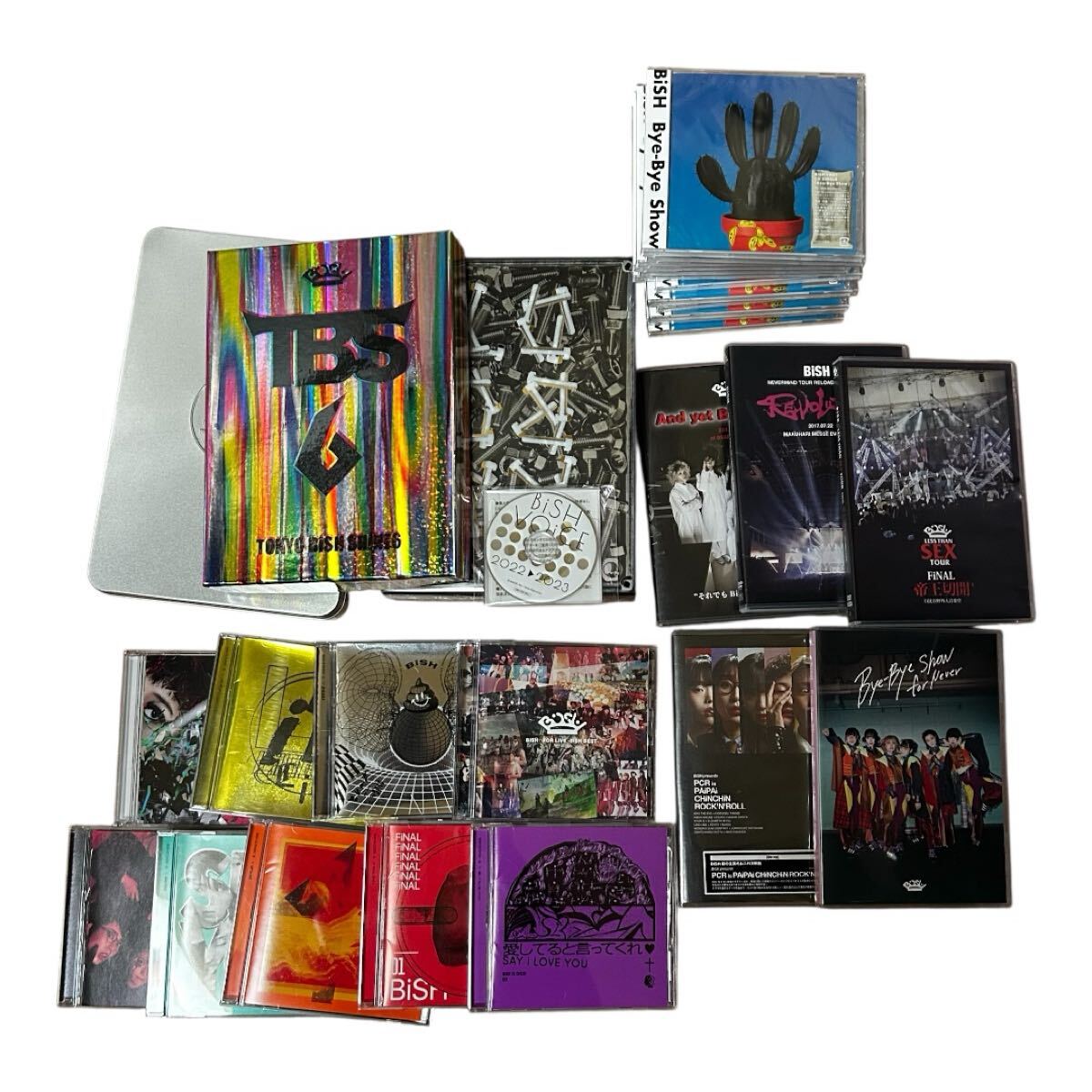 BiSH CD Blu-Ray 本 アルバム BiSH CD DVD Blu-ray セット まとめ売り 初回生産限定盤 あり