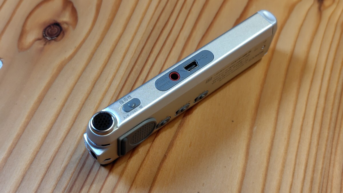 SONY ICD-SX78 ソニー　ICレコーダー　コンデンサマイク ECM-DS70P　２点セット　MP3 USB接続_画像4