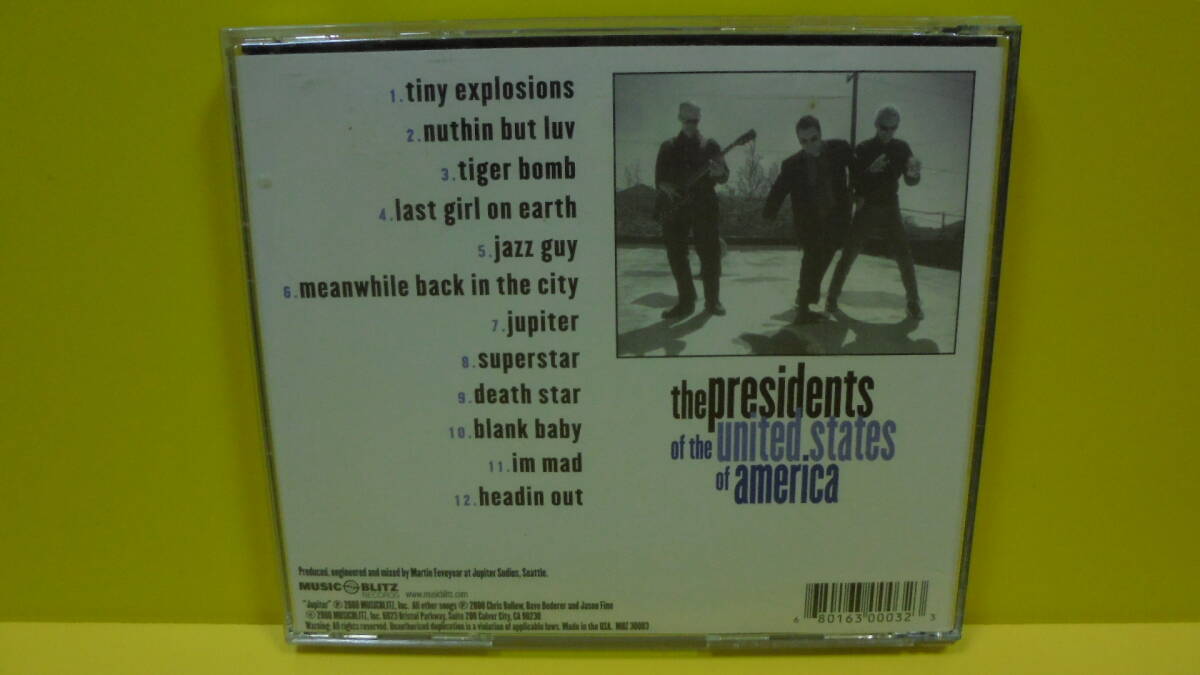 CD★ザ・プレジデンツ・オブ・ザ USA ★The Presidents Of The United States Of America : Freaked Out And Small★輸入盤★同梱可能_画像3