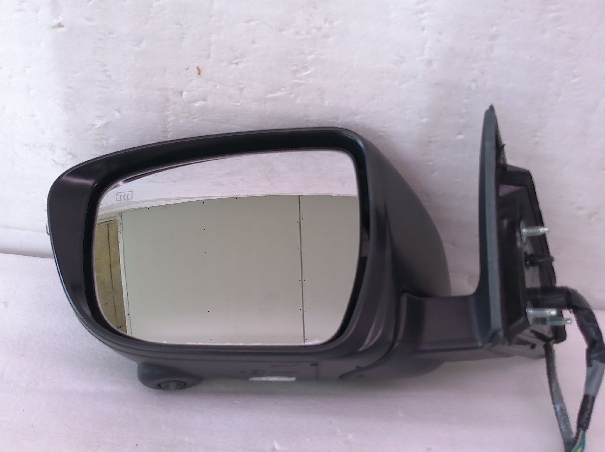 エクストレイル T32 左 ドアミラー 13P ウィンカー・カメラ・ヒーター付 ブラック/034237 中古品[H105-KN2717]_画像5