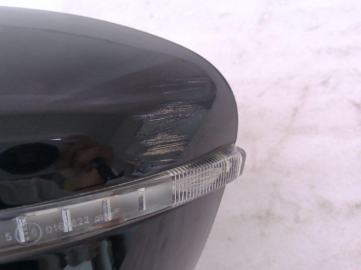 エクストレイル T32 左 ドアミラー 13P ウィンカー・カメラ・ヒーター付 ブラック/034237 中古品[H105-KN2717]_画像2