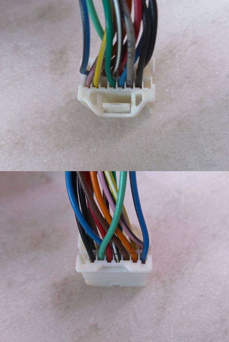 エクストレイル T32 左 ドアミラー 13P ウィンカー・カメラ・ヒーター付 ブラック/034237 中古品[H105-KN2717]_画像10