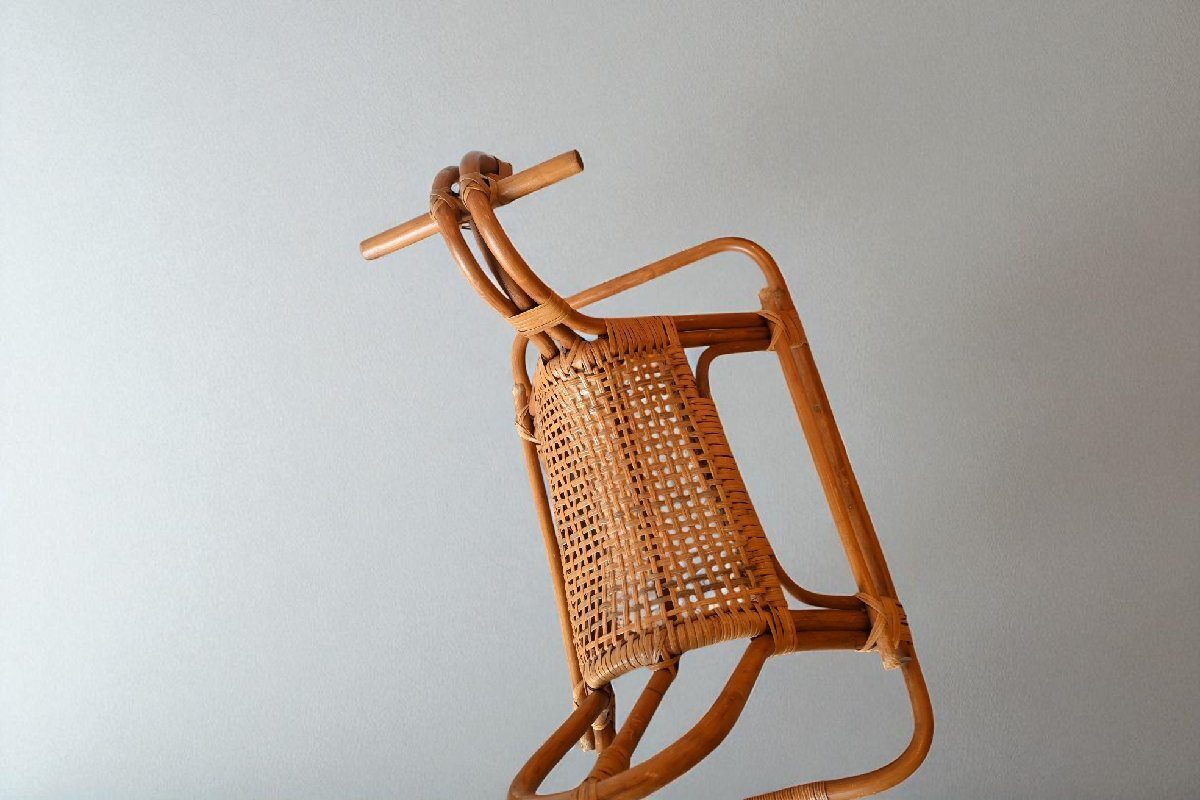 0 ротанг. деревянная лошадь ro gold шланг игрушка. транспортное средство произведение искусства дисплей натуральный Asian Vintage старый инструмент. gplus Hiroshima 2508i