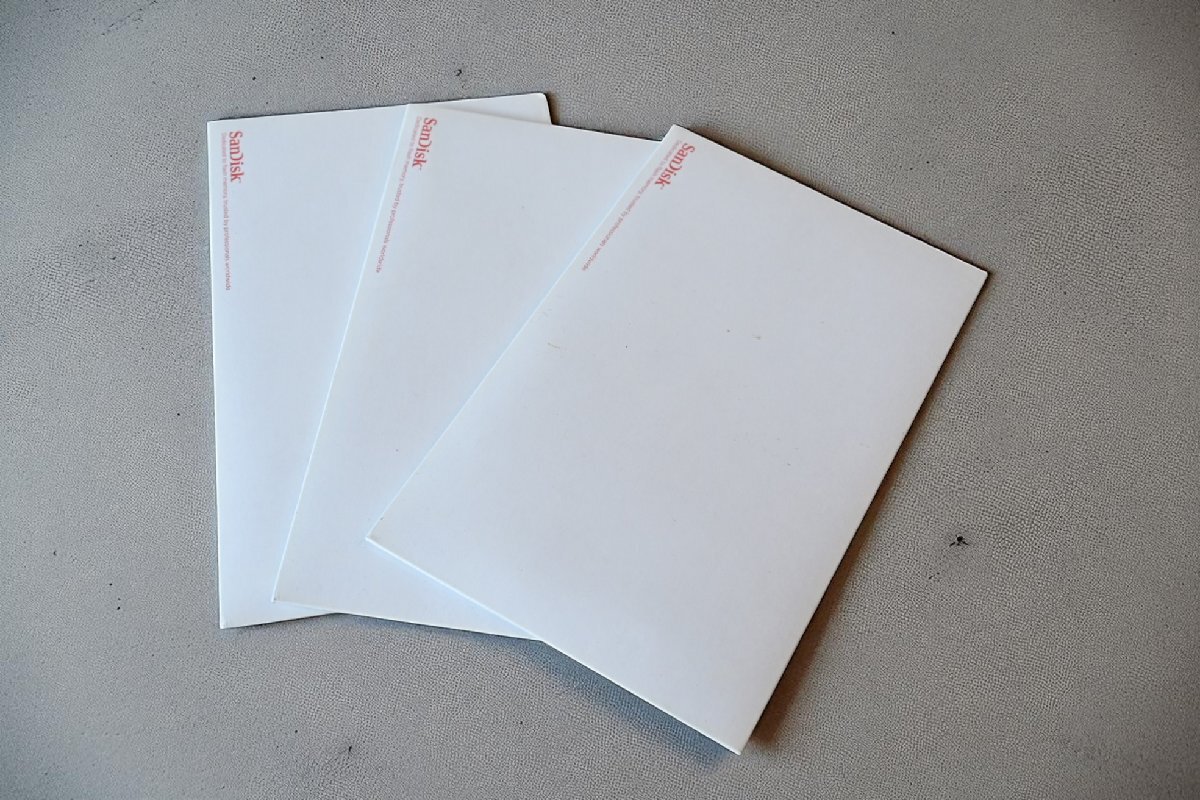 ○新品サンディスク microSDカード 256GB　3個セットSDSQUA4-256G　送料込！ 古道具のgplus広島2508ｋ_画像1