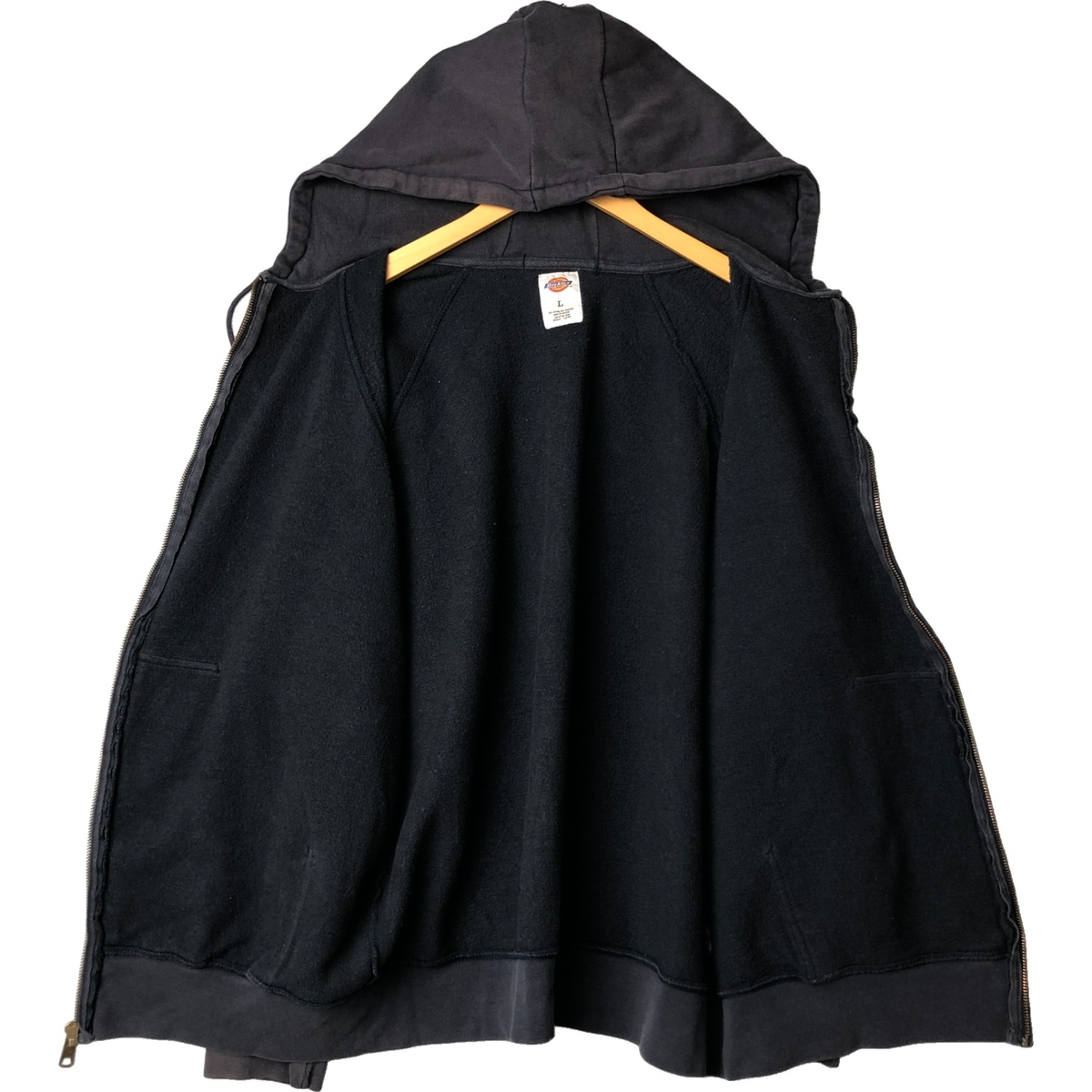 古着 ディッキーズ Dickies スウェットフルジップパーカー メンズL相当 /eaa567835_画像3