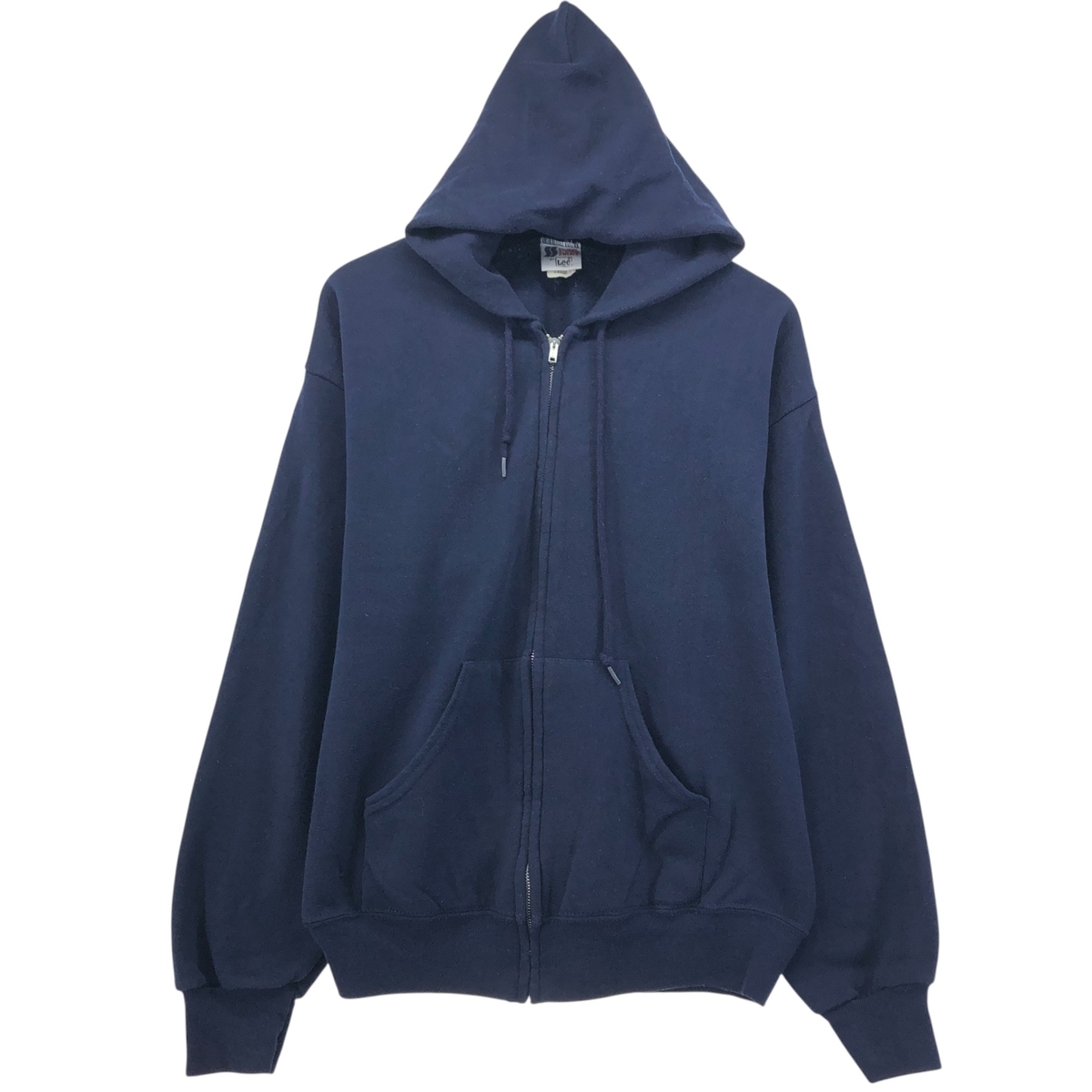 古着 90年代 リー Lee STURDY SWEATS スウェットフルジップパーカー USA製 メンズL相当 ヴィンテージ /eaa575230_画像1