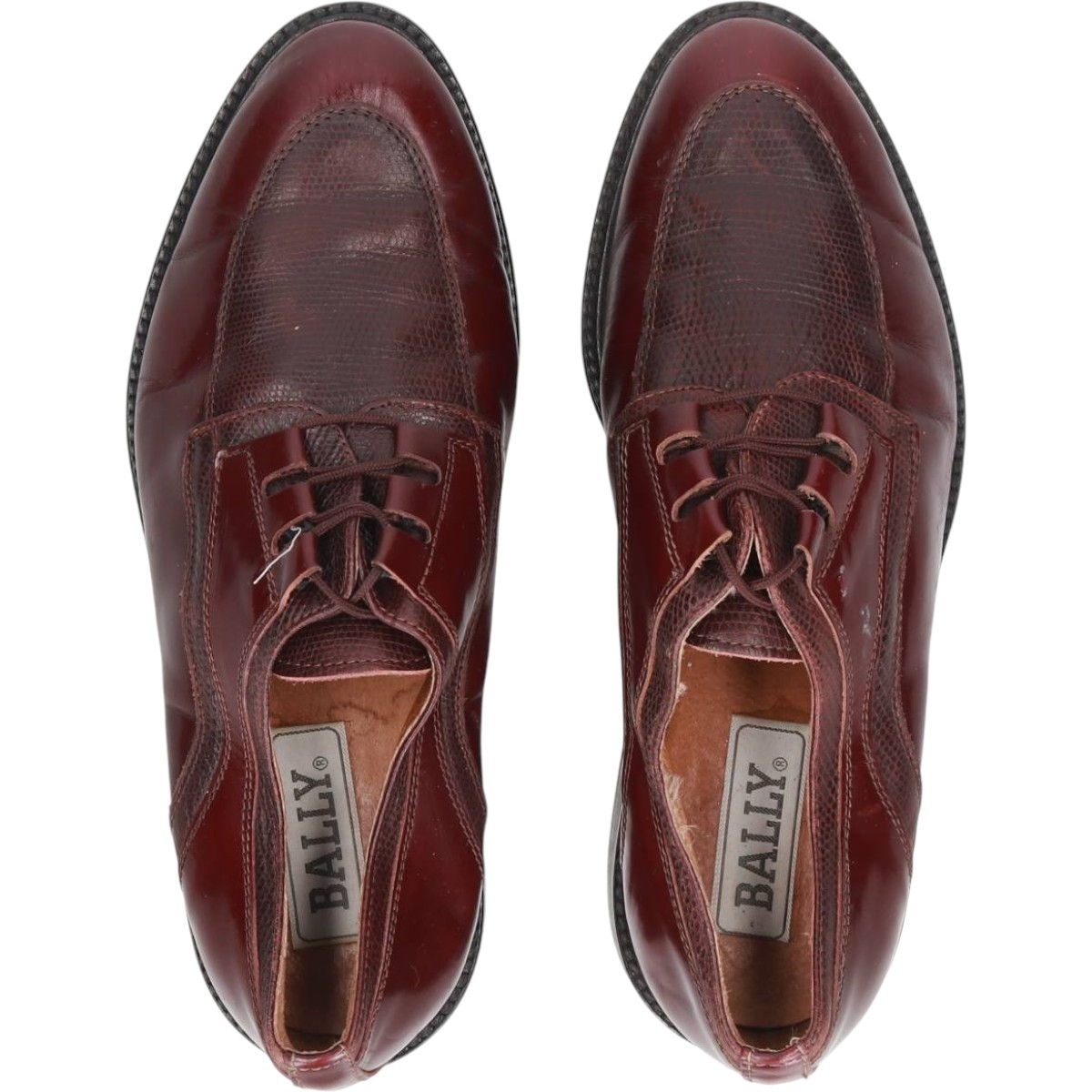 古着 バリー Bally Uチップシューズ 41 1/2 メンズ26.5cm相当 /saa013885_画像4
