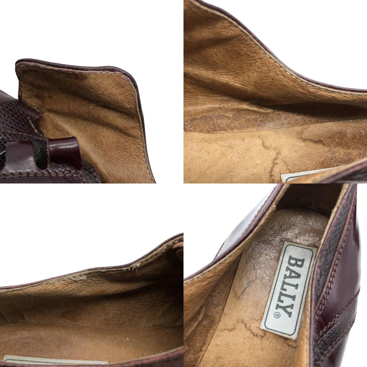 古着 バリー Bally Uチップシューズ 41 1/2 メンズ26.5cm相当 /saa013885_画像10