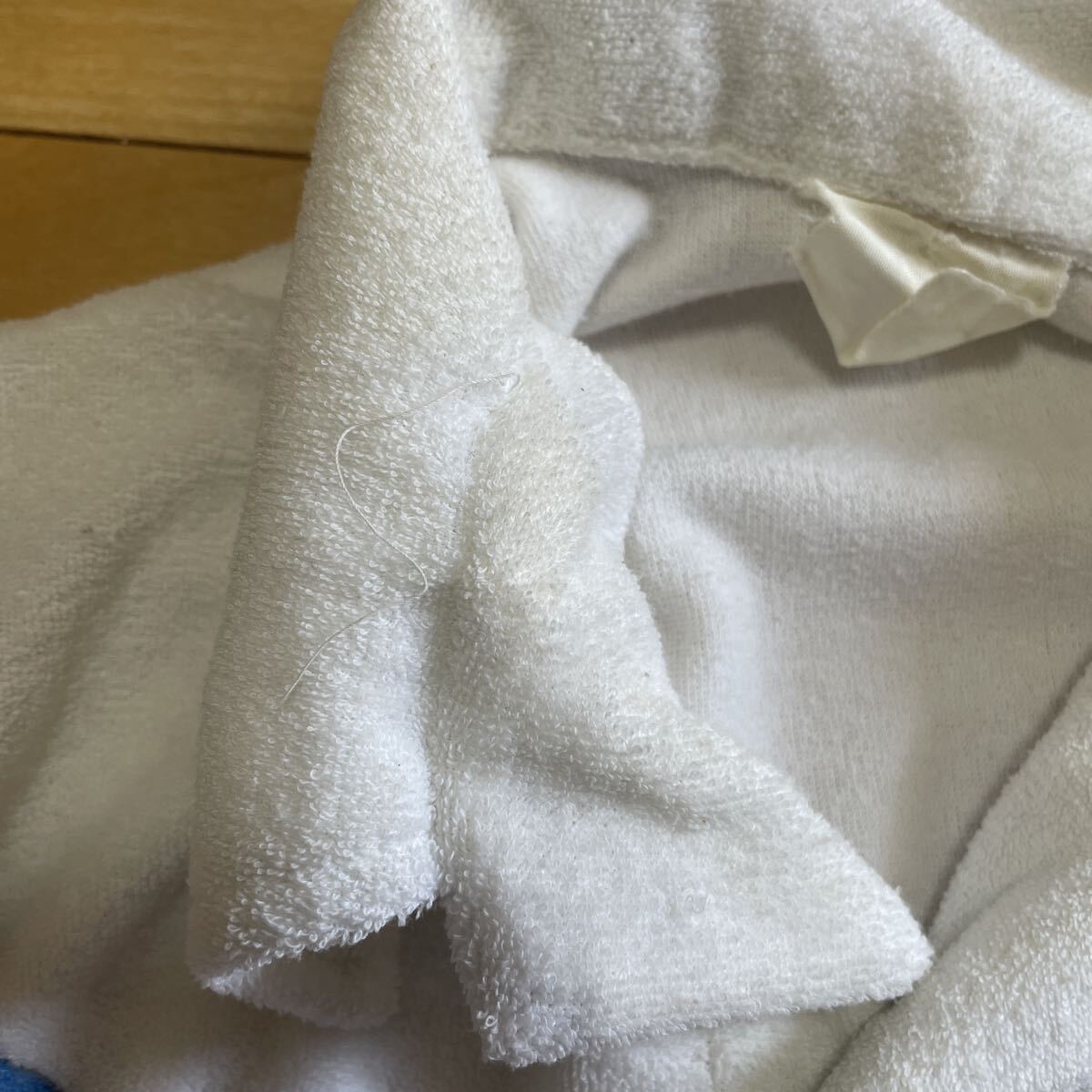 70s ヴィンテージ ライトニング ボルト オールドサーフ パイルポロシャツ_画像5