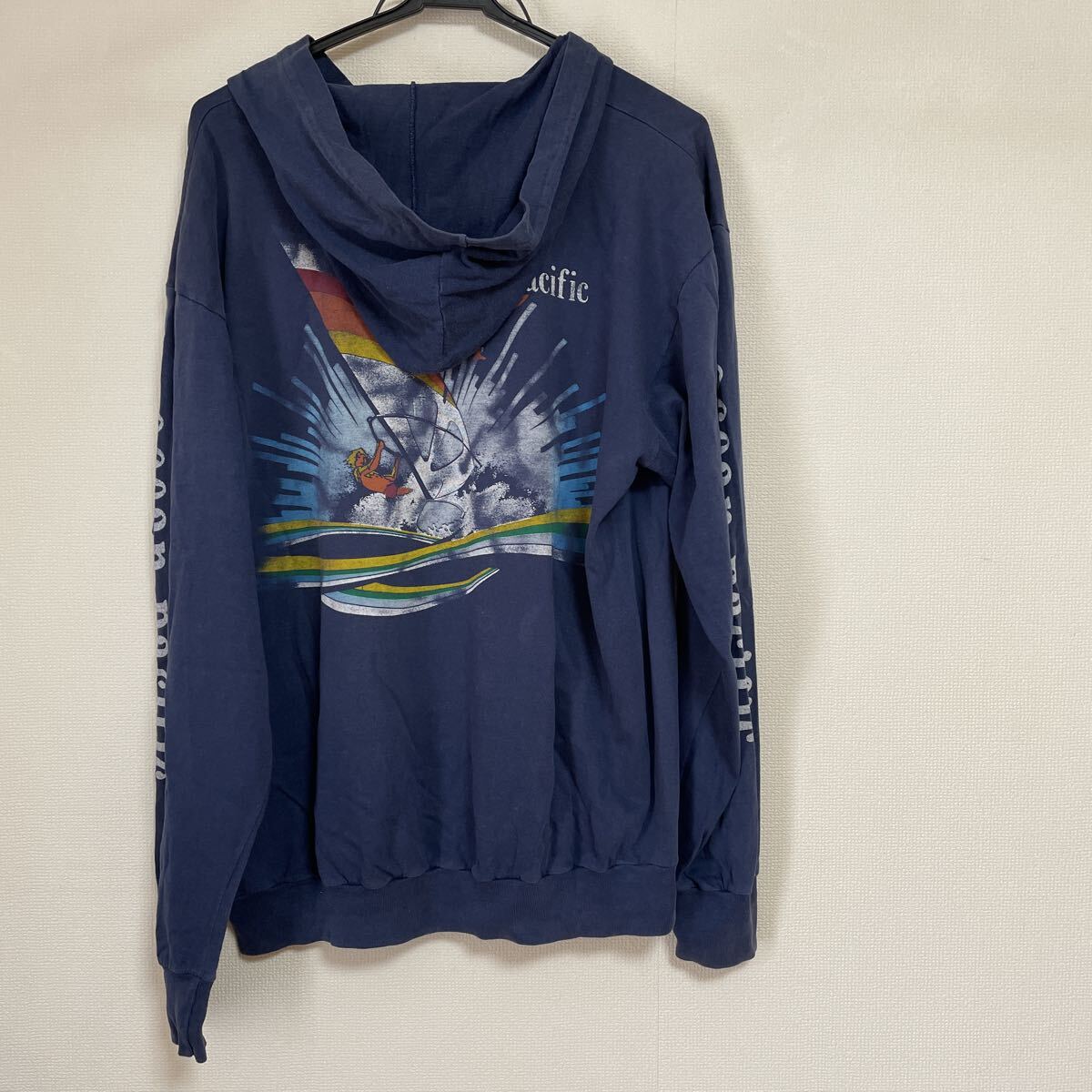 70s ヴィンテージ Ocean Pacific オールドサーフ ロンTパーカー_画像2
