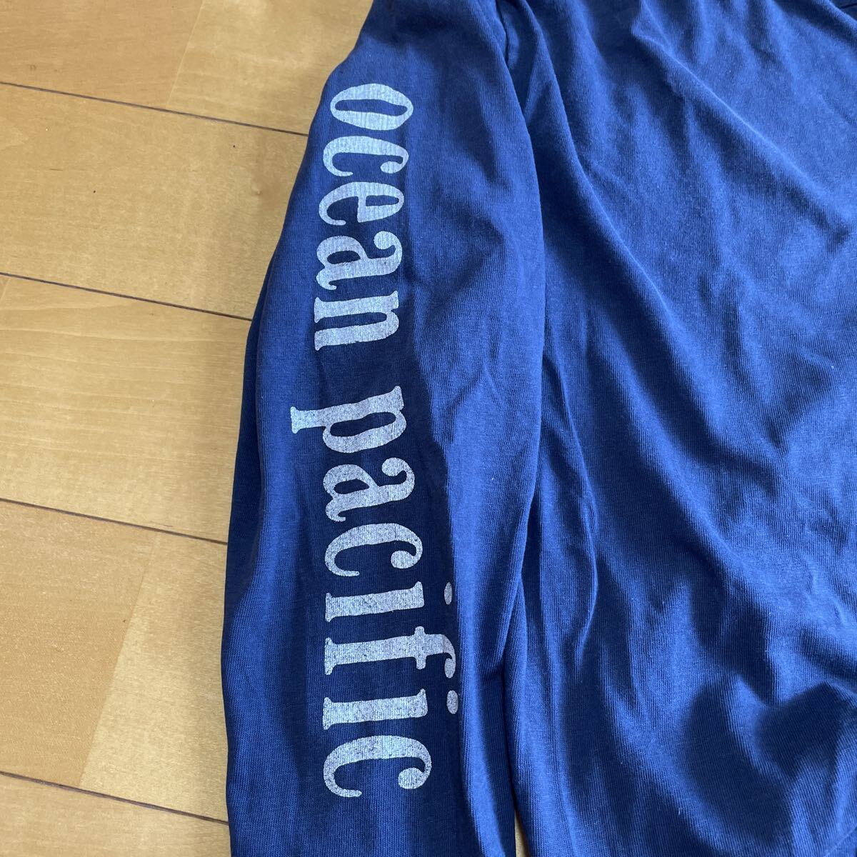 70s ヴィンテージ Ocean Pacific オールドサーフ ロンTパーカー_画像4